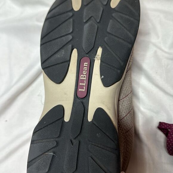 L.L.Bean Women’s Brown Suede Leather Lightweight Casual Lace-Up Shoes. Size 9. - Picture 10 of 12